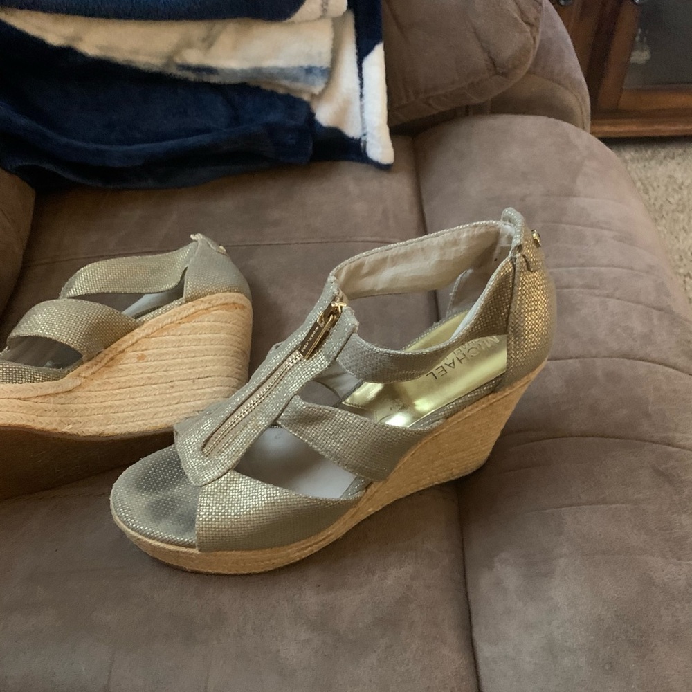 Michael Kors wedges.